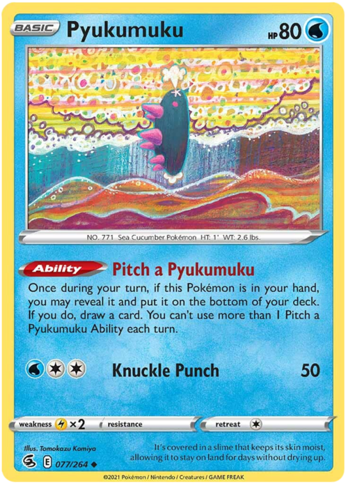 Pyukumuku Card Front