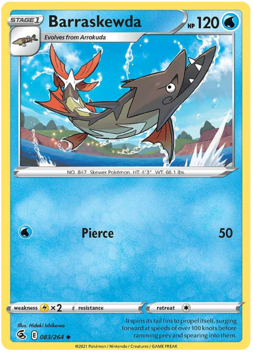 Barraskewda Card Front