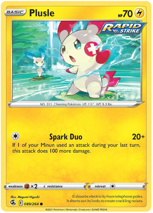 Plusle [Spark Duo] Card Front