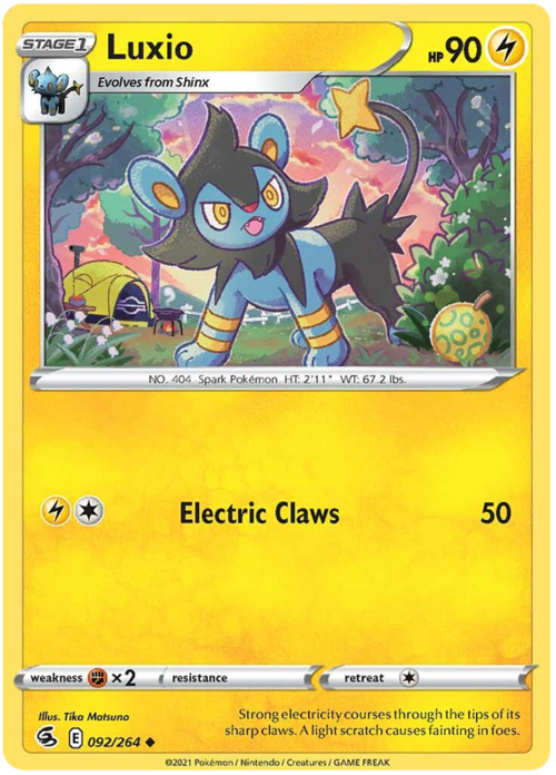 Luxio Card Front