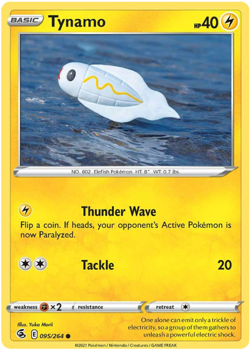 Tynamo [Thunder Wave | Tackle] Card Front
