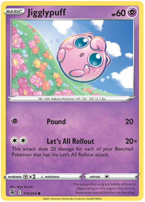 Jigglypuff Card Front