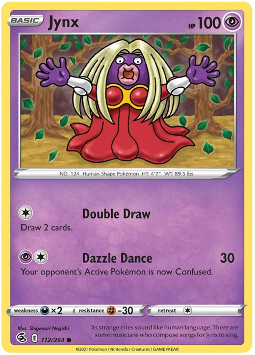 Jynx [Double Draw | Dazzle Dance] Card Front