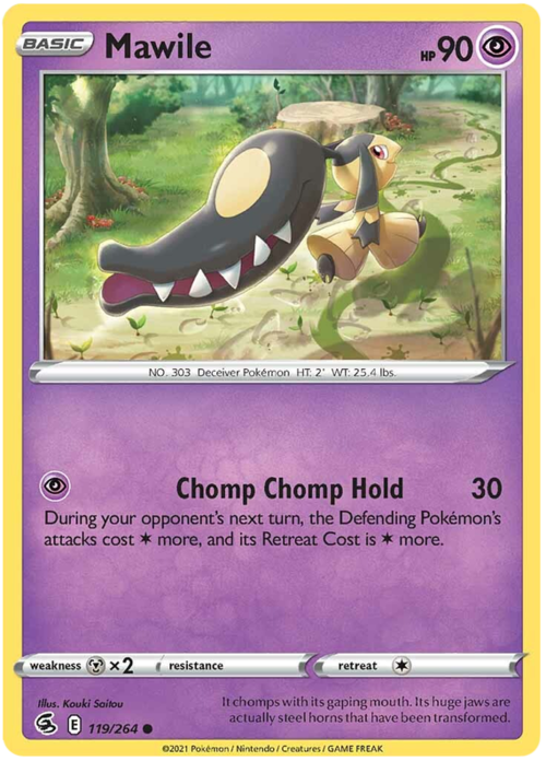 Mawile Card Front