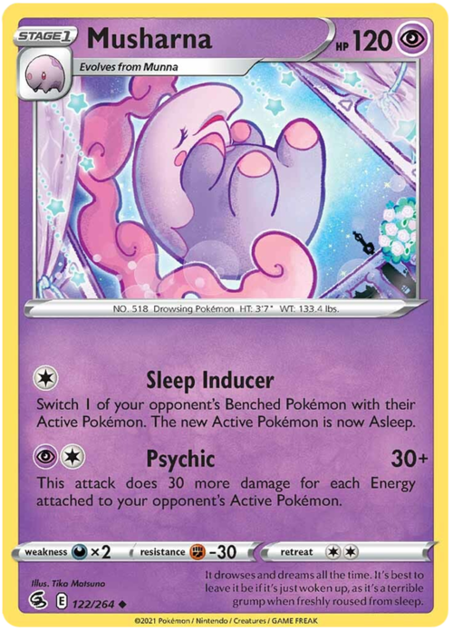 Musharna [Sleep Inducer | Psychic] Card Front
