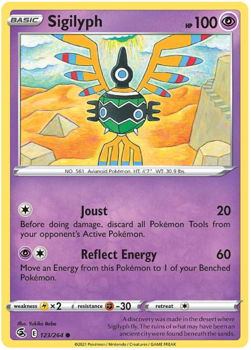 Sigilyph [Joust | Reflect Energy] Card Front