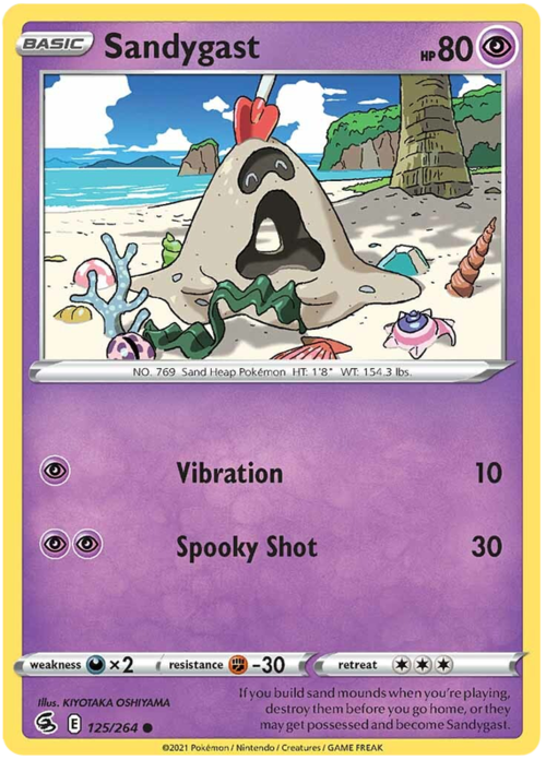 Sandygast [Vibration | Spooky Shot] Frente