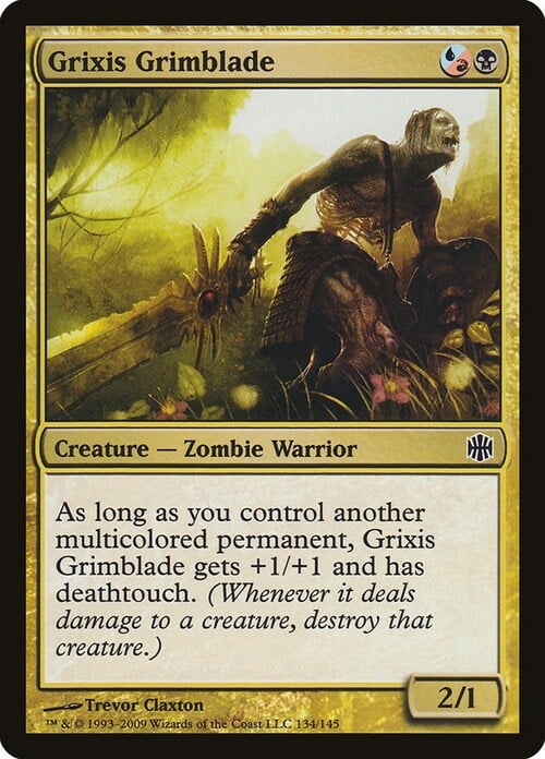 Grixis Grimblade Card Front
