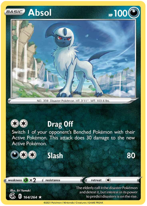 Absol Card Front