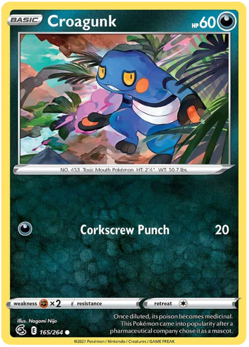 Croagunk Card Front