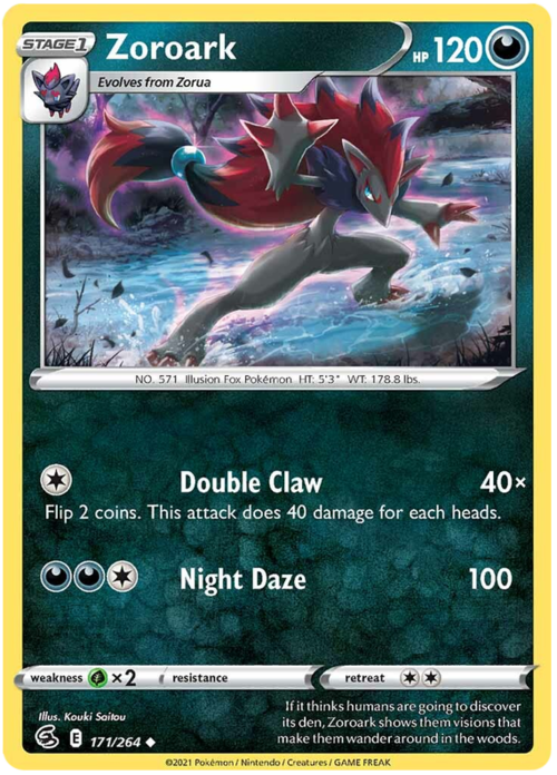 Zoroark Card Front