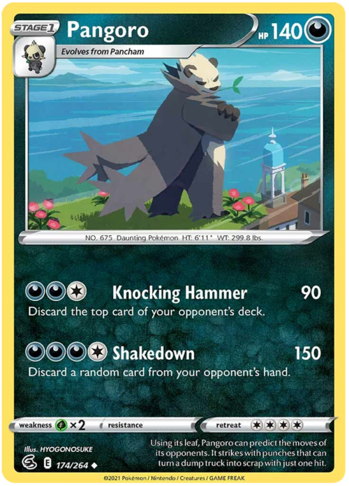 Pangoro Card Front