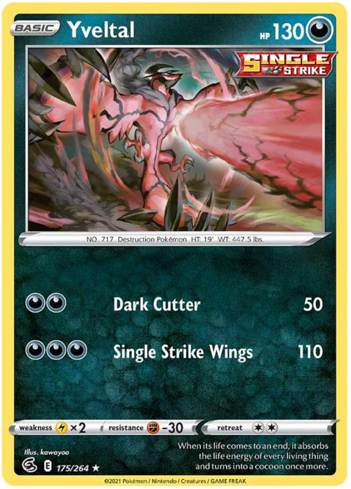Yveltal Card Front
