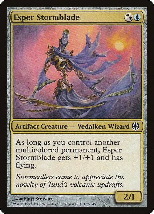Esper Stormblade Card Front