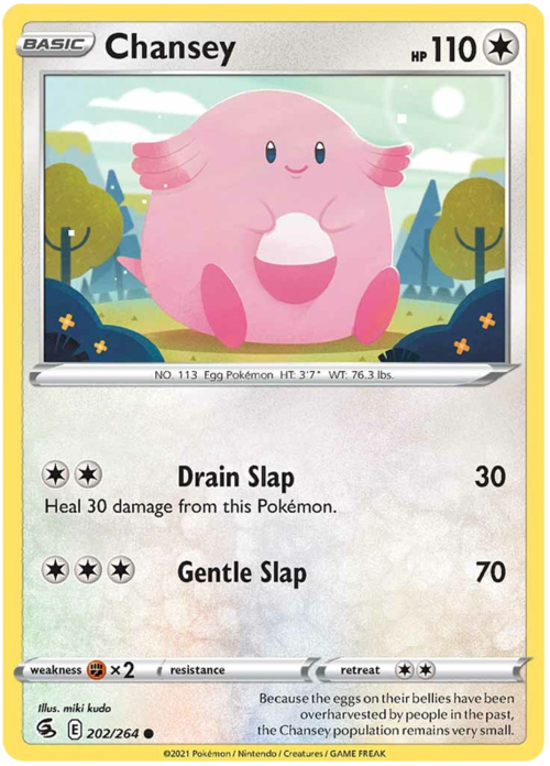 Chansey Card Front