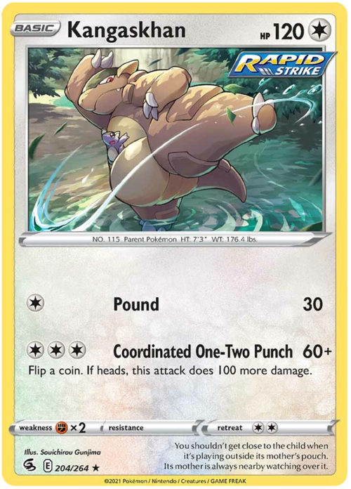 Kangaskhan Card Front