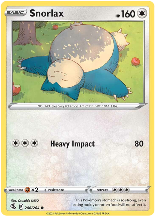 Snorlax Card Front
