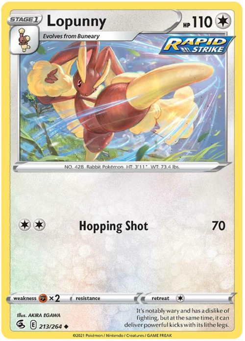Lopunny [Hopping Shot] Card Front