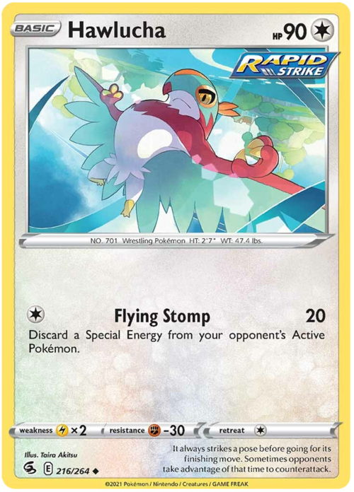 Hawlucha [Flying Stomp] Card Front