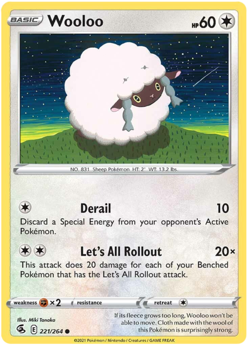 Wooloo Card Front