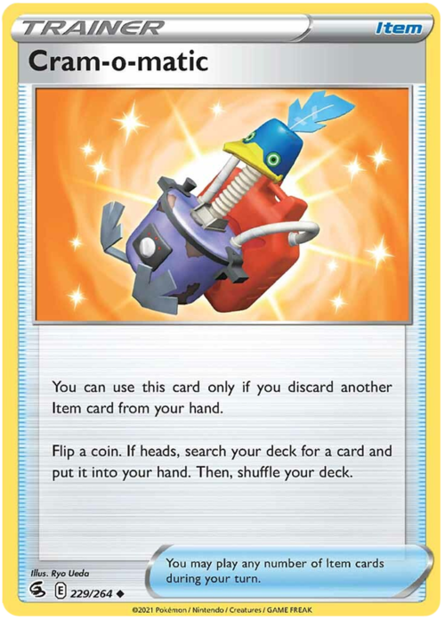 Cram-o-matic Card Front