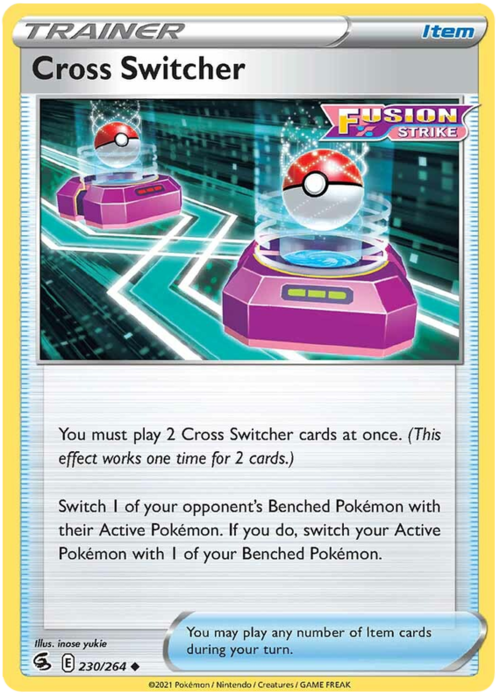 Cross Switcher Card Front