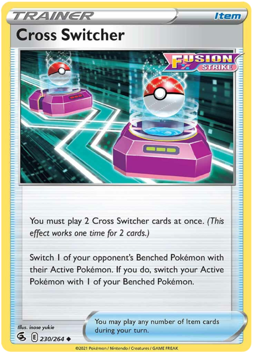 Cross Switcher Card Front
