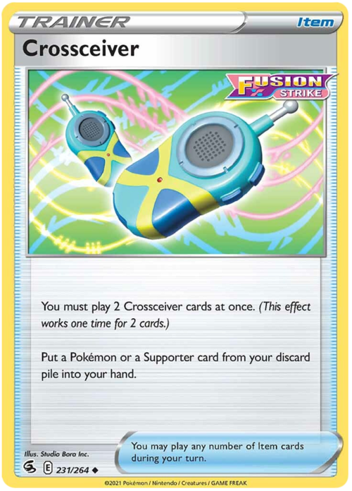 Crossceiver Card Front