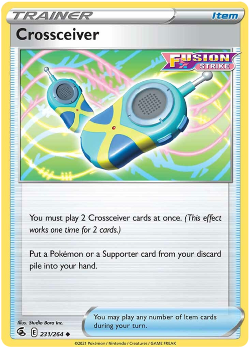 Crossceiver Card Front