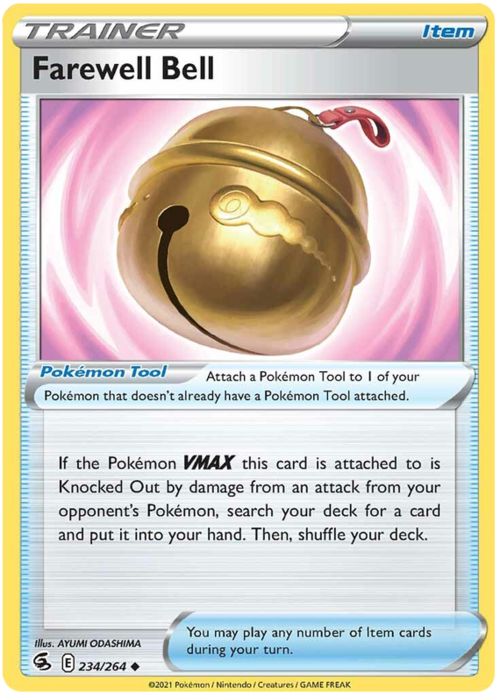 Farewell Bell Card Front