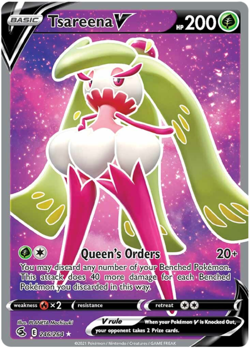 Tsareena V Card Front