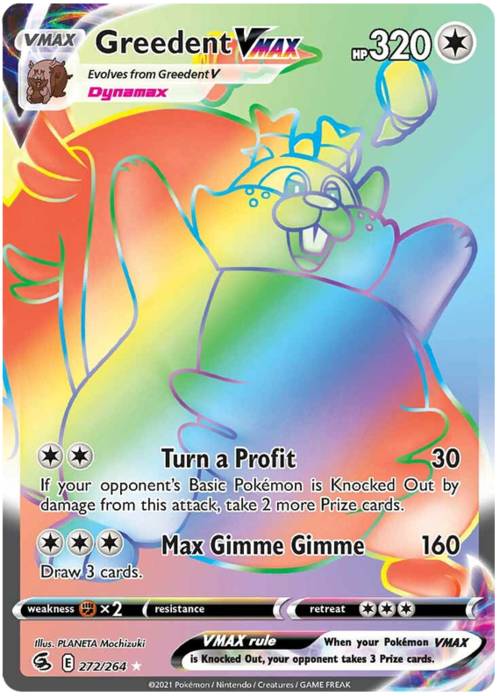 Greedent VMAX [Buon Profitto | Dynadammi Dammi] Card Front