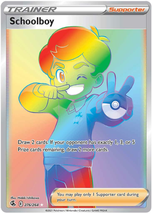 Schoolboy Card Front