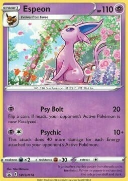 Espeon Card Front