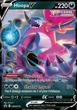 Hoopa V Card Front
