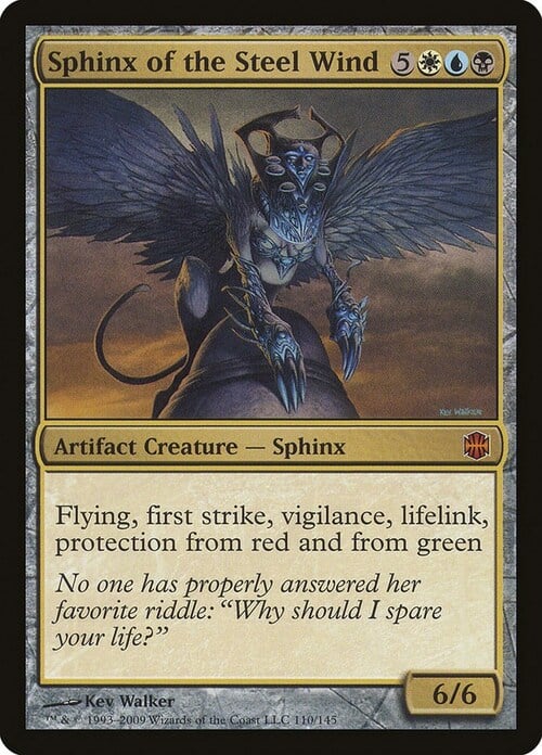 Sphinx of the Steel Wind Card Front