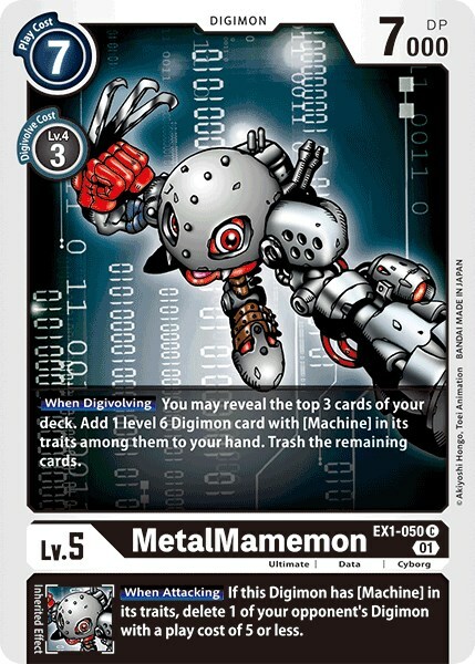 MetalMamemon Card Front