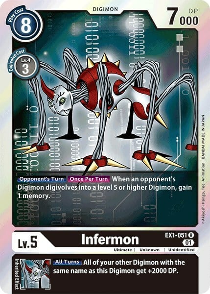 Infermon Card Front
