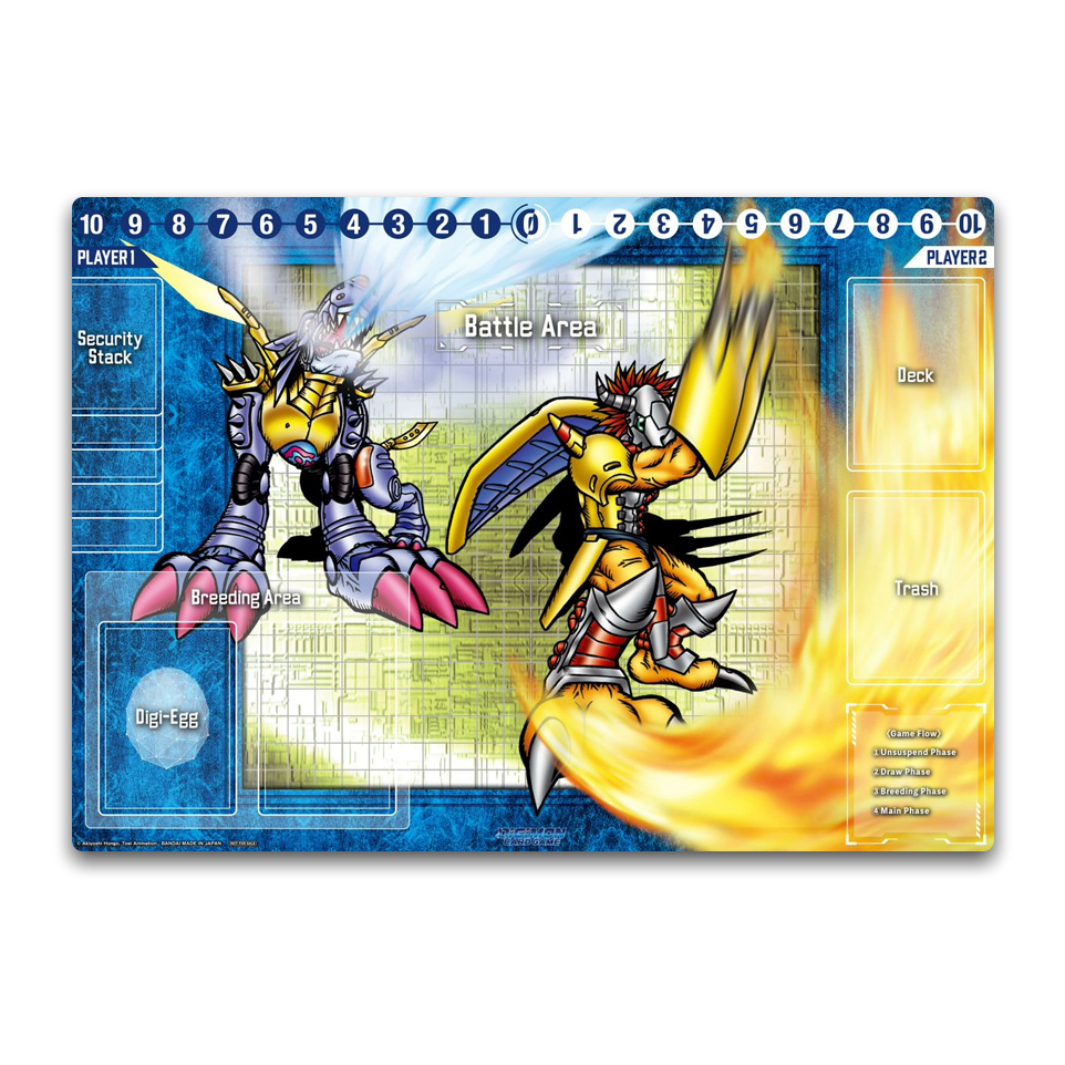 WarGreymon & MetalGarurumon Playmat