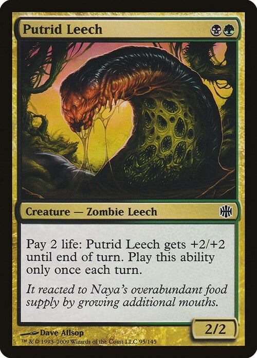 Putrid Leech Card Front