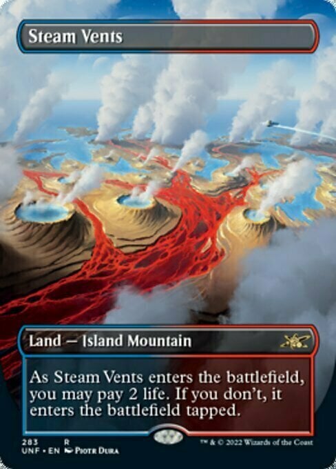 Steam Vents Card Front