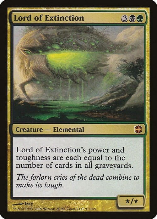 Lord of Extinction Card Front