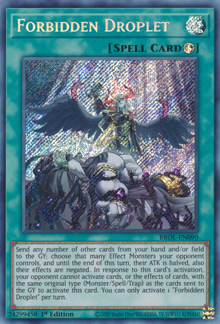 Forbidden Droplet Card Front