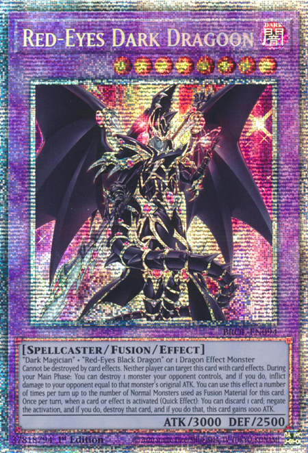Red-Eyes Dark Dragoon Card Front