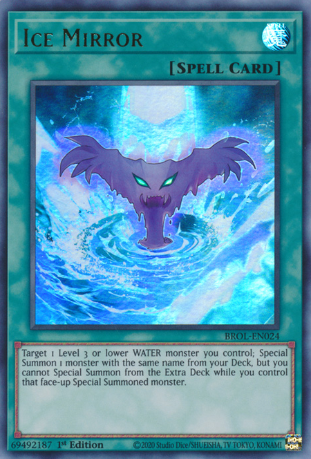 Ice Mirror Card Front