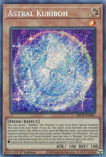 Astral Kuriboh Card Front