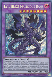 Evil HERO Malicious Bane · Secret Rare 069sec