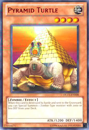 Pyramid Turtle Card Front