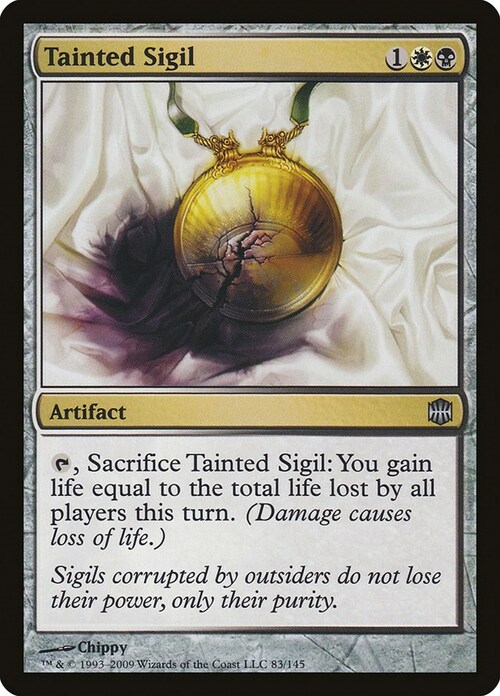 Tainted Sigil Card Front