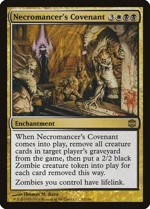 Patto del Necromante Card Front